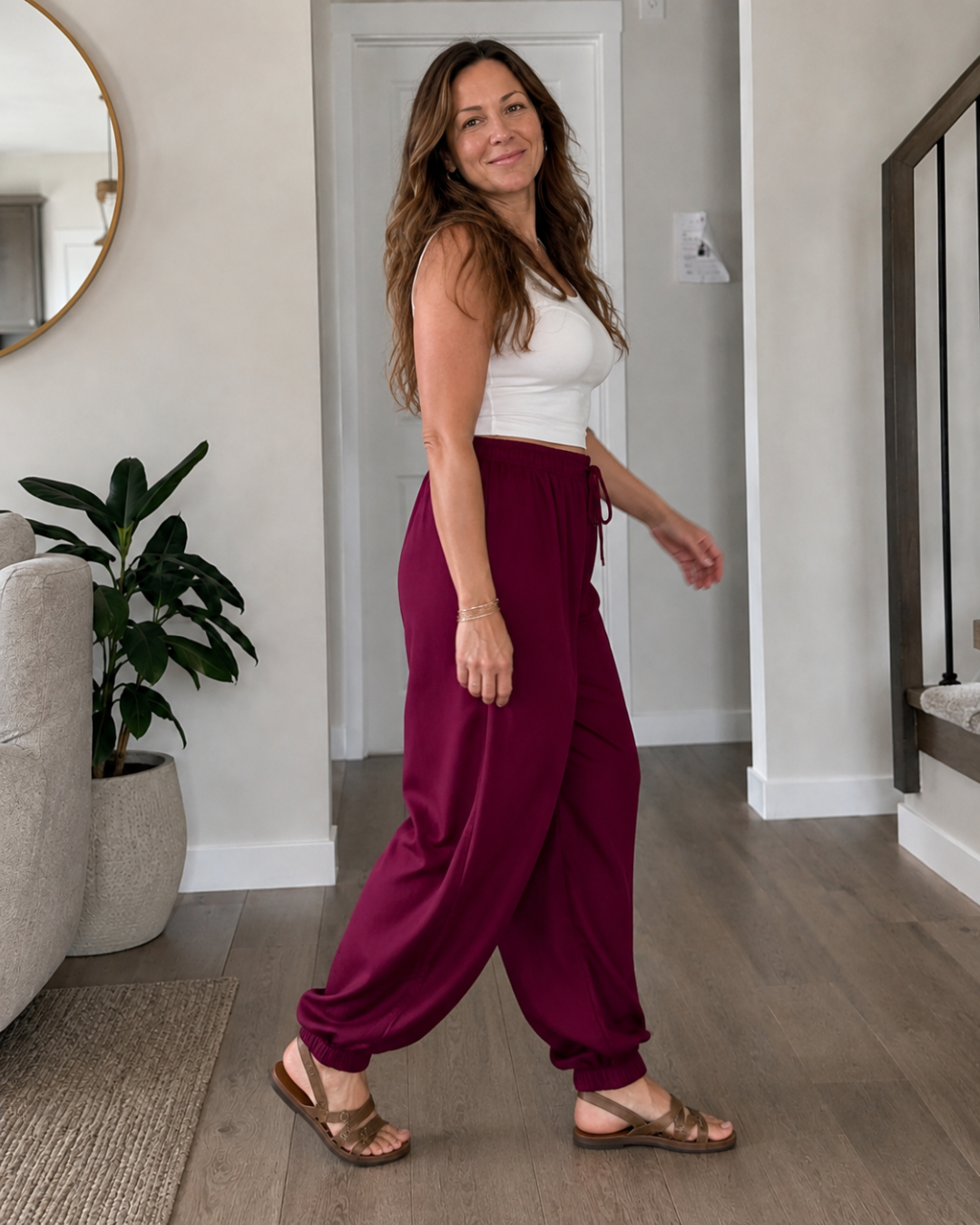 Calças Jogger Unissexo com Cintura Ajustável