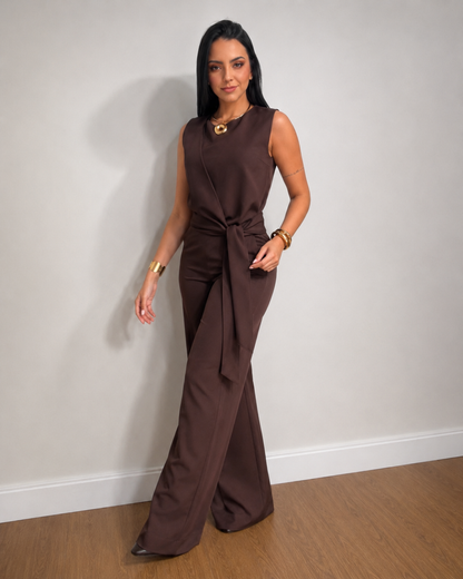 Conjunto Elegante de Duas Peças