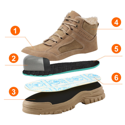 Botas de Segurança Térmicas de Alta Resistência para homem
