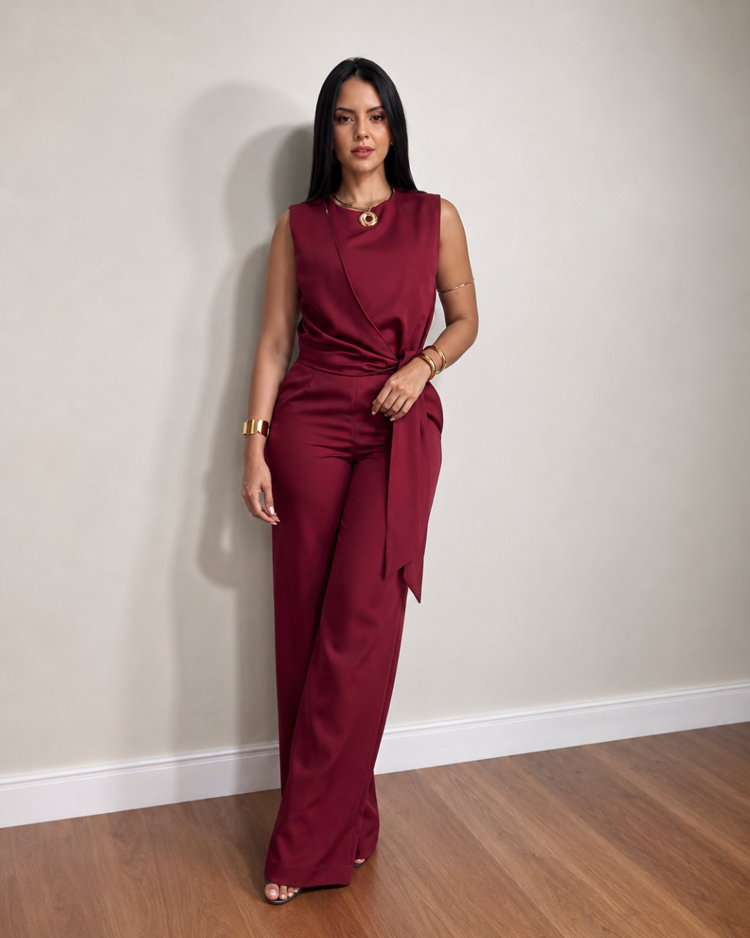 Conjunto Elegante de Duas Peças