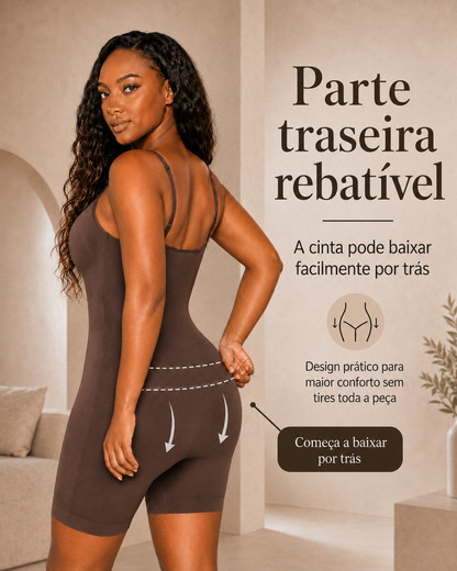 Body Modelador Seamless com Controlo de Barriga