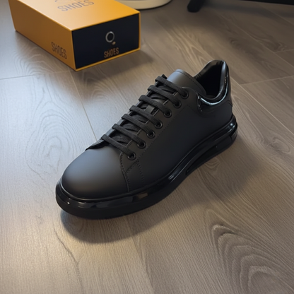 Sapatos de Couro com Sola Resistente para Homen